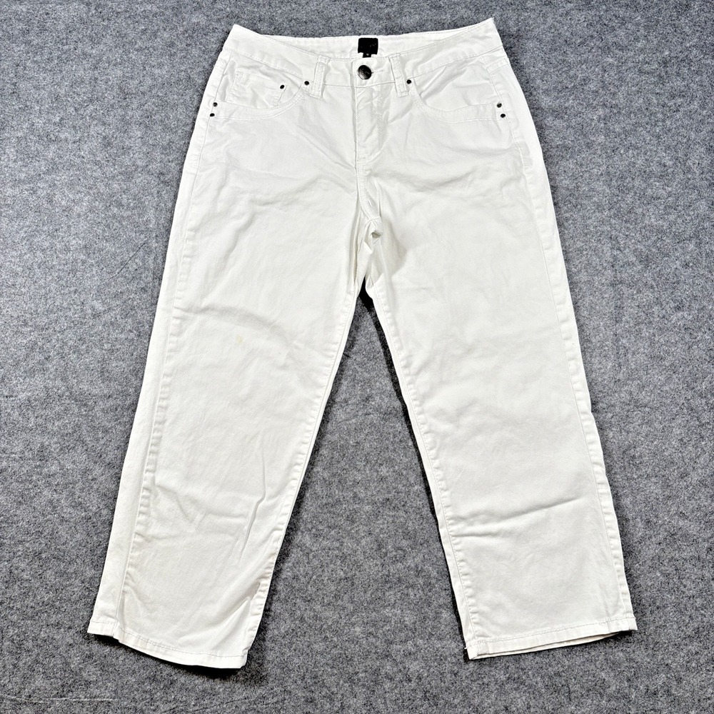 Jag Jeans White Straight-Leg Jeggings